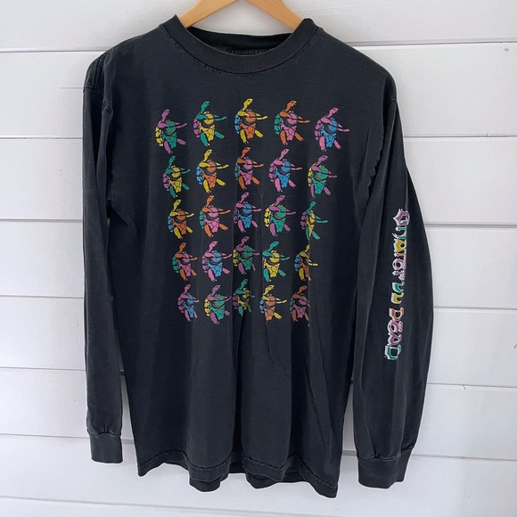 Grateful Dead Other - RARE Vintage 90s Grateful Dead Turtle Shirt Black Longsleeve Large